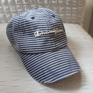 Champion Navy Striped Cap